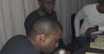 Kanye West, Talib Kweli, and Yasiin Bey might be working on something