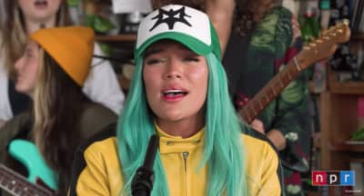 KAROL G enlists all-woman band for Tiny Desk Concert