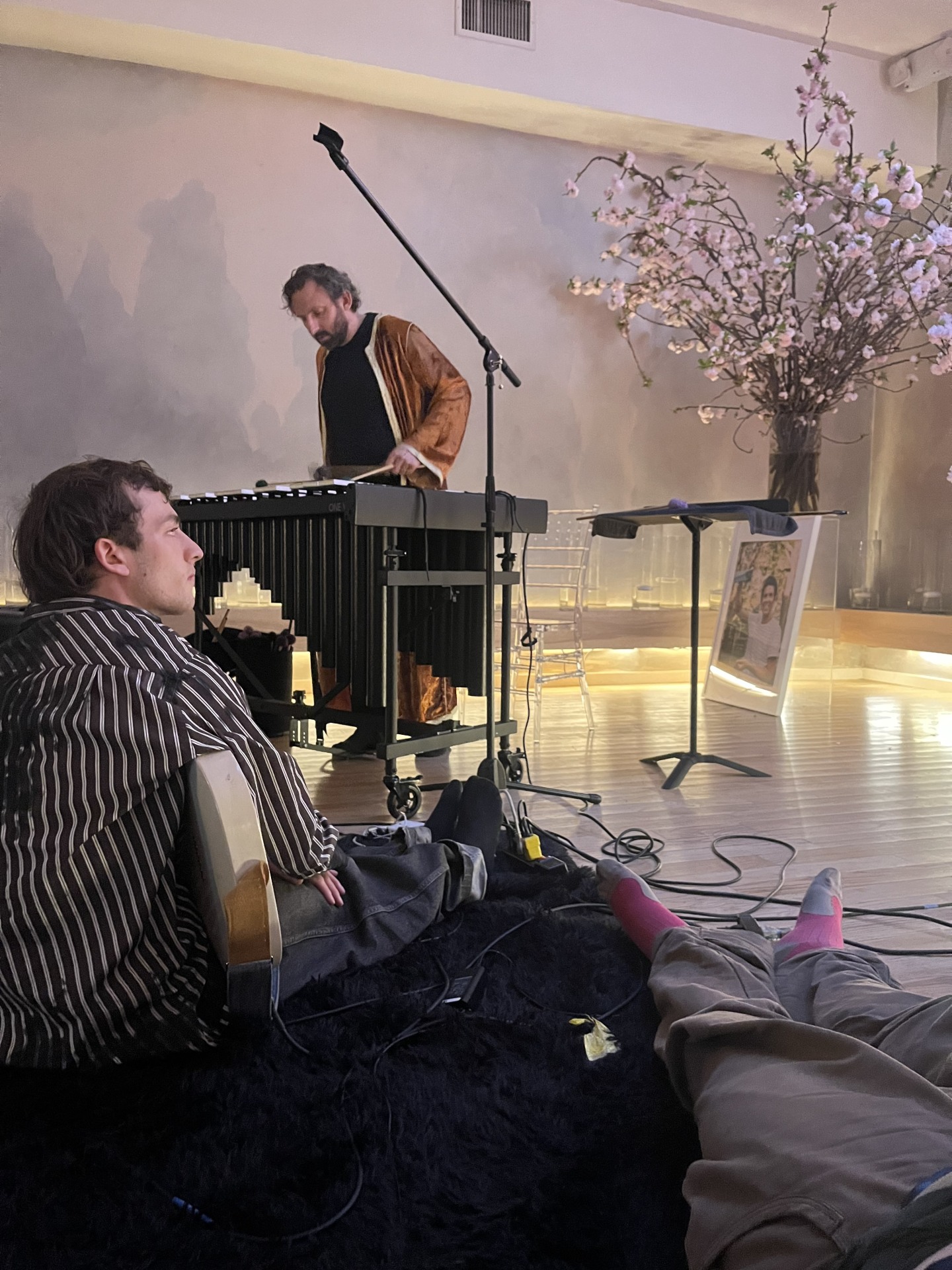 A drone journey at a Brooklyn funeral parlor
